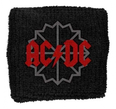 AC/DC Black Ice Logo Merchandise Sweatband