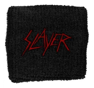 Slayer Scratched Logo Merchandise Sweatband