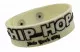 Silicone Armband - White Hip Hop
