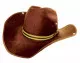 HWC 004 - Felt Cowboy Hat / Brown