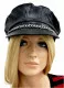 PVC Leather Look Cap