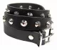 Conical Studded Leather Belt 1 row