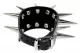 2 Row Leather Bracelet Cone Studs