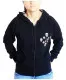 Gothic Hoodie - Cherries & Skulls