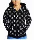 Gothic Hoodie - Skulls & Swords