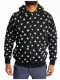 Gothic Kaputzensweatshirt - Stars