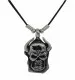 Necklace with Pendant Skull with Horns