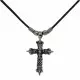 Necklace Cross with Lily