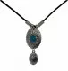 Necklace Blue stone