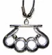 Brass Knuckle Necklace