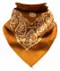 Bandana Kopftuch Paisley Hellbraun
