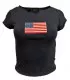 Skinny Top Black USA