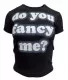 Schwarzes Top Do You Fancy Me?