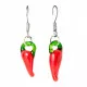 SOHR 024 - Earrings Set / Red Peperoni