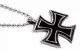 Eisernes Kreuz Anhänger mit Kugelkette
