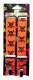 Neon Orange Skull Suspenders