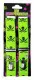Neon Yellow Suspenders Skulls