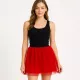 Red Tulle Skirt