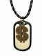 Cool dogtag with dollar sign