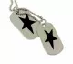Dog Tag Black Star