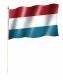 Luxembourg Hand Flag