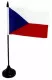 Table Flag Czech Republic