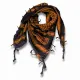 Tactical Shemagh Scarf Black Orange