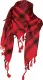 Tactical Shemagh Scarf Red Black