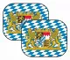 Car Window Shade Bavarian Crest