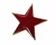 Pin Badge Red Star