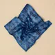 Bandana Kopftuch Blaues Batik Paisley