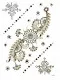 Henna Temporary Tattoo Gold