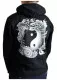 Hoodie in Black Dragon