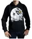 Hoodie in Black Eagle