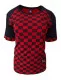 Shirt Rockabella Chess Pattern Red