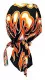 Bandana Kopftuch Feuer Orange