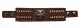 Wristband Iron Crosses Brown