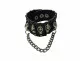 Wristband Black Bullet & Skulls