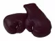 Burgundy Mini Boxing Gloves