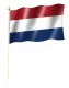 Netherlands Hand Flag