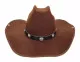 Leather Hatband - Horseshoe and Horse