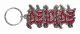 Deicide Logo Keyring Pendant