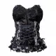 Ladies corset with lace