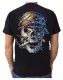 T-Shirt Gepiercter Totenkopf (Glow in the dark)