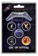 Button Pack - Metallica - Ride the Lightining