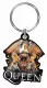 Queen Crest Keyring Pendant