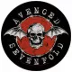 Avenged Sevenfold Backpatch Distressed Skull