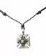 Necklace Dice on Ironcross pendant