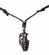 Necklace with granate pendant