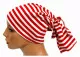 Red White Seamless Headscarf